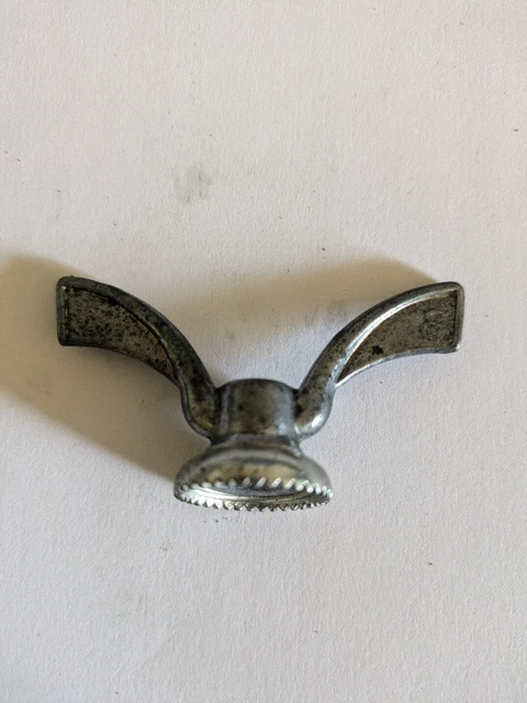 Paire D'écrous Papillon Pour Roue De Vélo Vintage – Aluminium 8 Mm – Marque DFV France