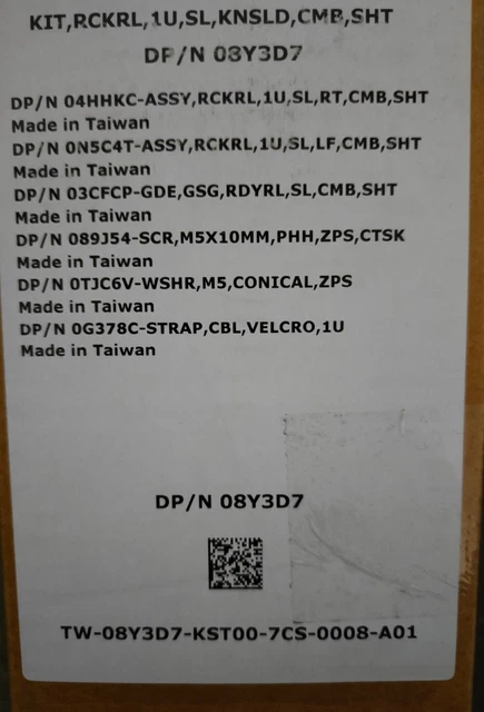 Dell R6515 Rails DELL POWEREDGE R440 R6415 R6515 ReadyRails Sliding Rail Kit 8Y3D7 770 ...
