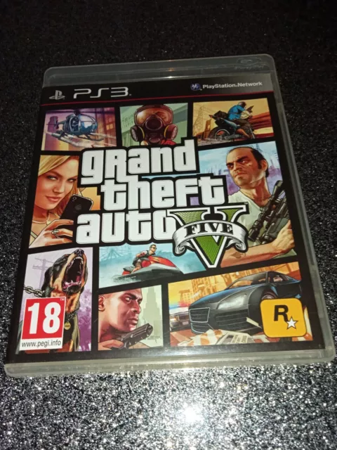 GTA 5 PlayStation 3 ps3 GRAND THEFT AUTO V PAL ITA