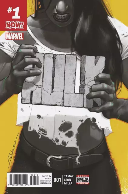HULK #1 NOW She Hulk Jennifer Walters Marvel Comics 2016 50 cents ...