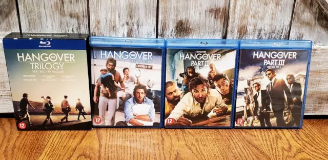 The HANGOVER Trilogy Blu-Ray! *Dutch*