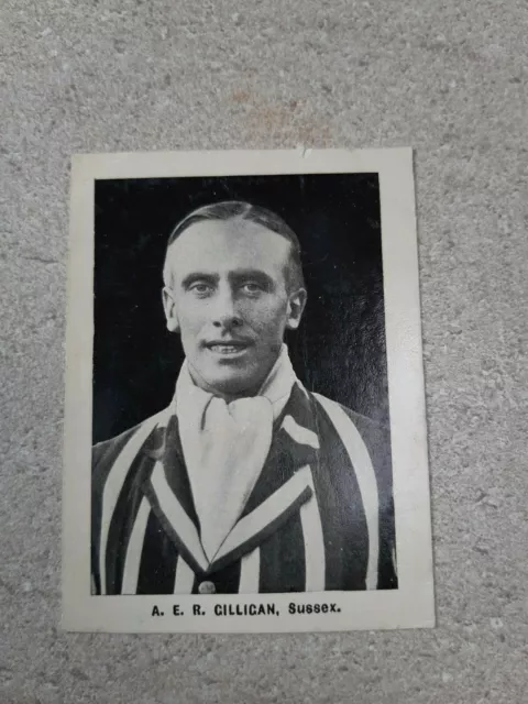 DC Thomson Rover / Vanguard Cricketers 1924 - A.E.R. Gilligan - Sussex