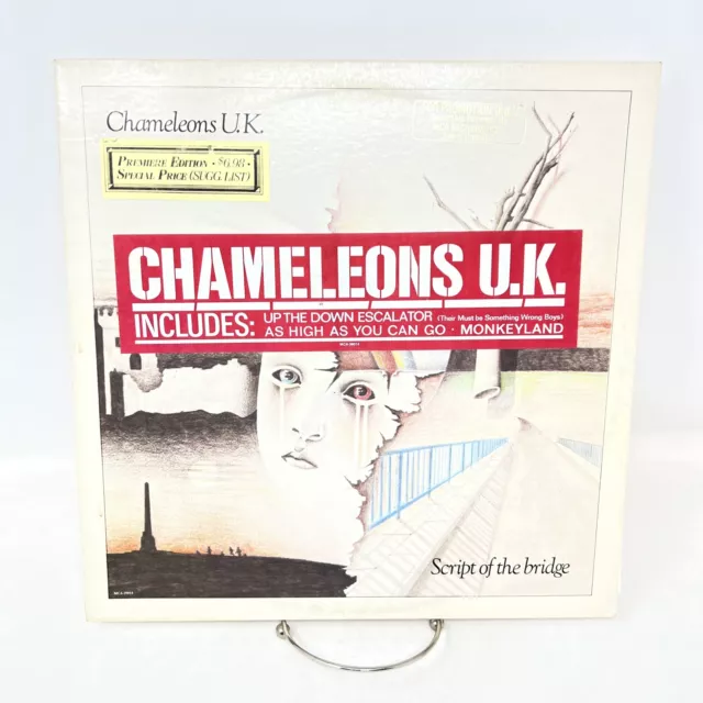Chameleons U K LP Script Of The Bridge INSERT PROMO