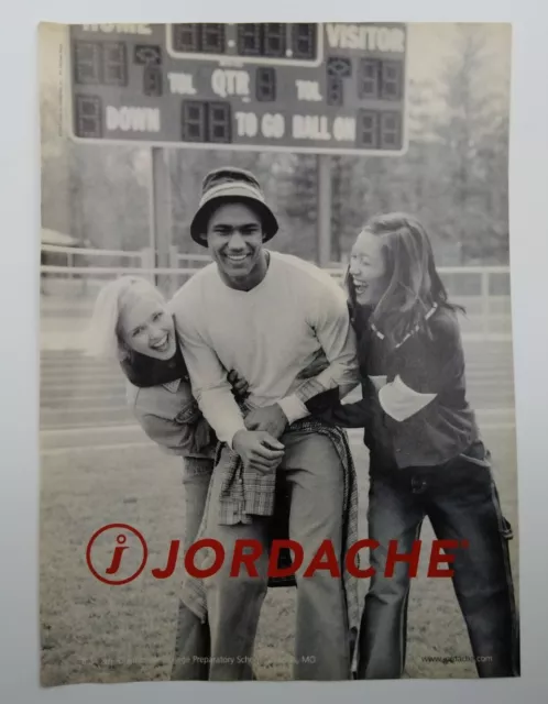 1999 Print Ad Jordache Vintage Fashion Clothing Men Women 90s College Prep 2