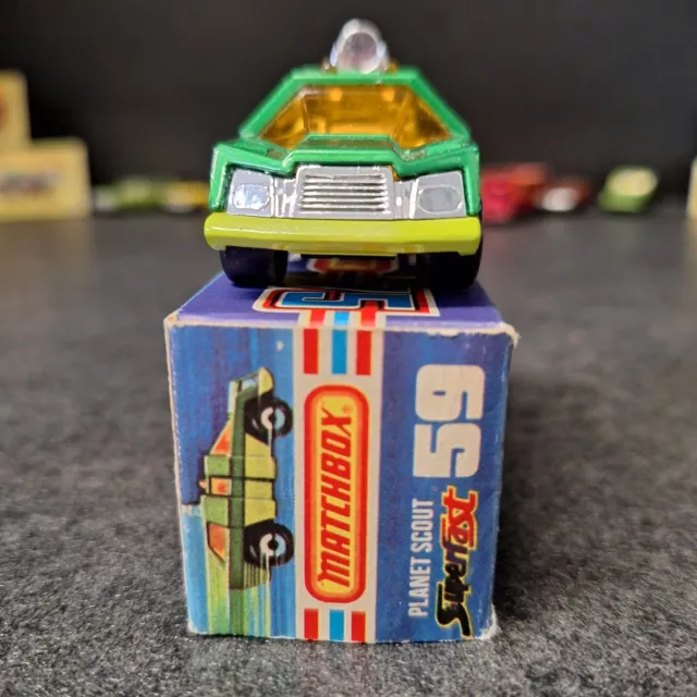 Matchbox Superfast  No. 59 Planet Scout in OVP A5 2