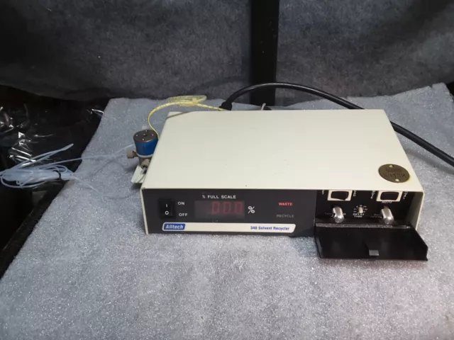 ALLTECH 340 SOLVENT RECYCLER Isocratic HPLC GUARANTEED RARE SALE $339 ALLTECH 340 SOLVENT RECYCLER Isocratic HPLC GUARANTEED RARE SALE $339