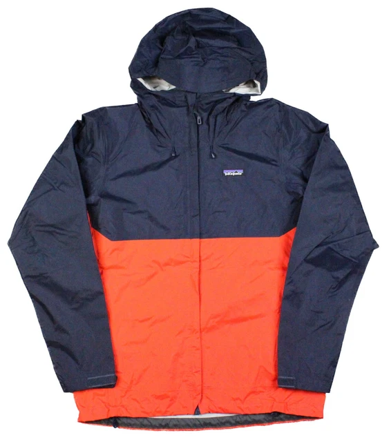 Patagonia H2no Torrentshell Colorblock Hooded Windbreaker Rain Jacket Men Medium