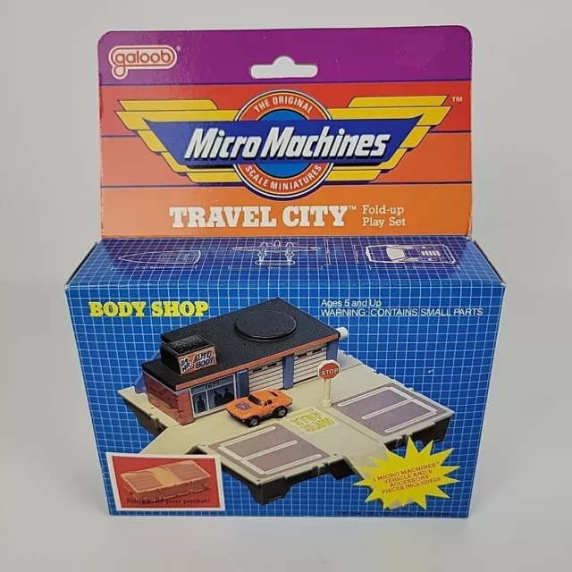 Micro Machines Travel City - Body Shop - 1986, 1988