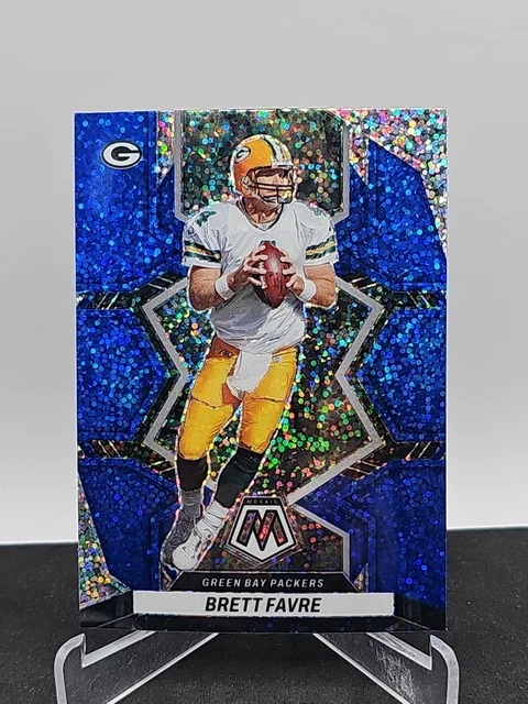 2022 MOSAIC SPARKLE Blue Sparkle Brett Favre Green Bay Packers SP