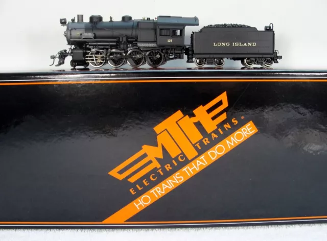 MTH 80-3244-1 Long Island 2-8-0 H10 Consolidation Locomotive (#107) PS 3.0- read