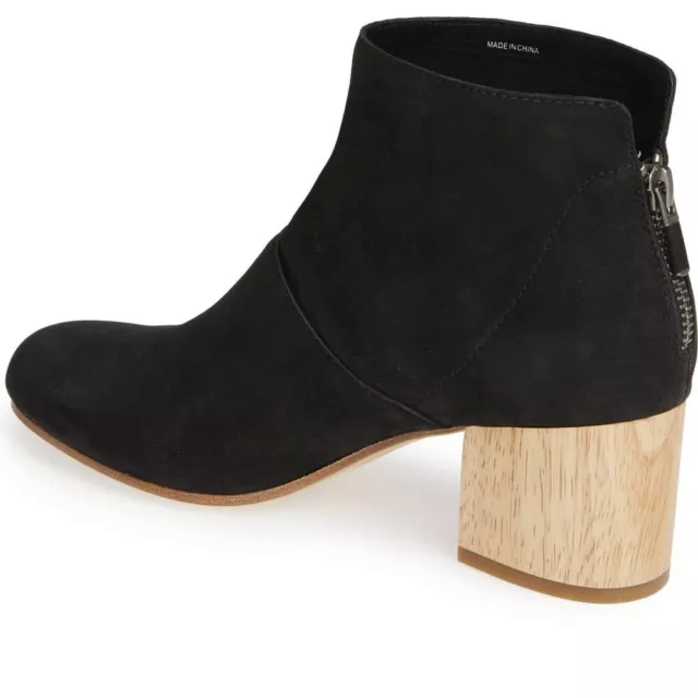 Eileen Fisher 250057 Womens Suri Block Heel Bootie Black Size 9 Medium 2