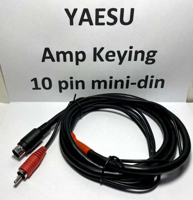 Cavo 10 Pin Mini-din Yaesu FTDX10 FTDX1200 FT-950 ALC Cavo ALC 10 Pin Mini- DIN Per Radio Yaesu FTDX10, FTDX1200, FT-950 - Collegamento Per Amplificatori Lineari Yasuni C10 - Foto 5