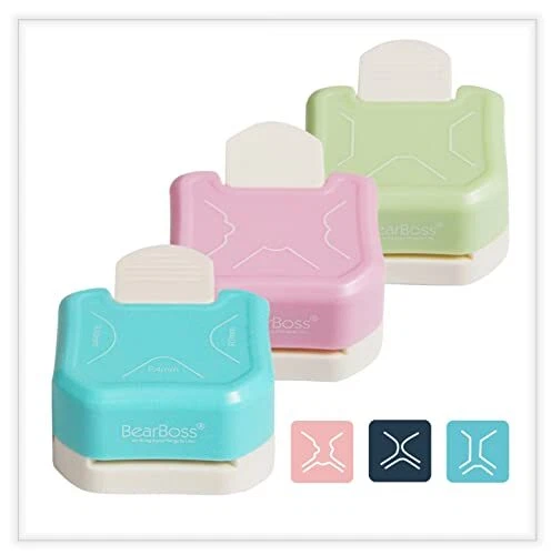 3 Corner Rounder Paper Punch, Different Designs For Card Making Laminate
