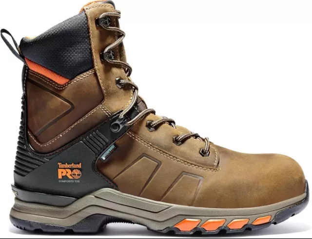 Timberland PRO Men'S Hypercharge 8” Composite Safety Toe Waterproof 10.5