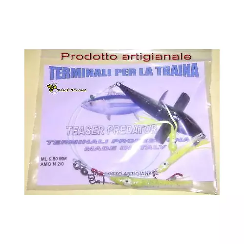 Traina Teaser Aeroplanino Terminale Da Lampughe E Tonni