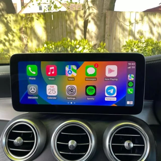 Mercedes C-Klasse Apple CarPlay & Android Auto AKTIVIERUNG LONDON