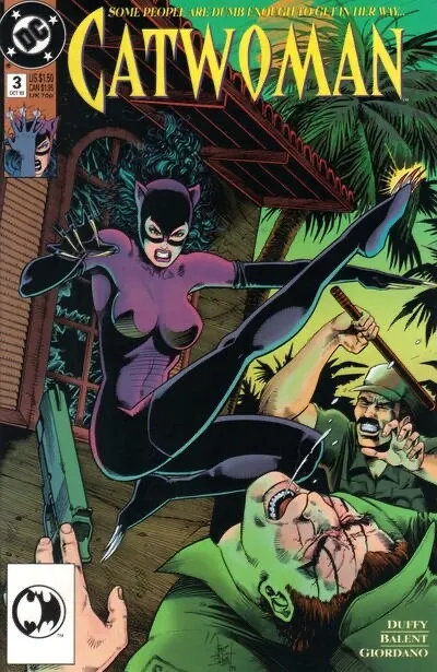 CATWOMAN (Vol. 2) #3 VF,  Direct DC Comics 1993 Stock Image