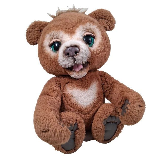 HASBRO FURREAL FRIENDS Cubby the Curious Bear 2018 17" Plush ...