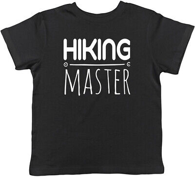 Hiking Master Childrens Kids T-Shirt Boys Girls