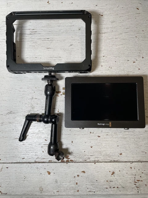 Blackmagic 3G 5" Monitor, Recorder, Focus Assist, & Smallrig Cage