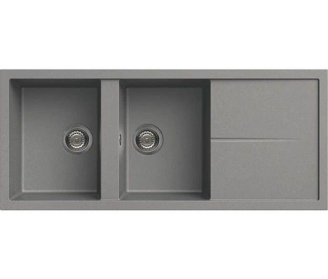 Elleci Unico 500 G48 Aufsatzwanne Rechteckig Granitek
