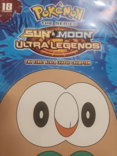 Pokemon Sun & Moon Ultra Legends The Alola League Begins DVD