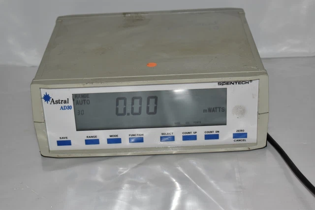 SCIENTECH ASTRAL AD30 Laser Power Meter (Np90) £54.36 - PicClick UK