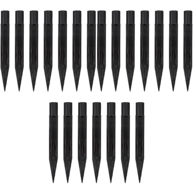 3 PACK LAND Candy Cane Spikes Replacement Ground Stakes Outdoor Wood