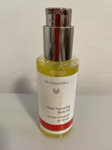 Aceite corporal nutritivo Dr. Hauschka rosa 2,5 oz/75 ml caducidad:09/2022