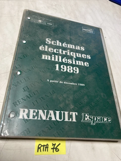 Renault Nota Técnica Espace Reemplazo Caja Matra Edición 1983