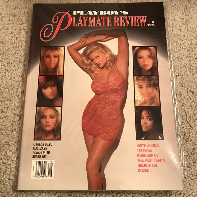 VINTAGE PLAYBOY MAGAZINE Playmate Review 1993 Anna Nicole Smith £14.15