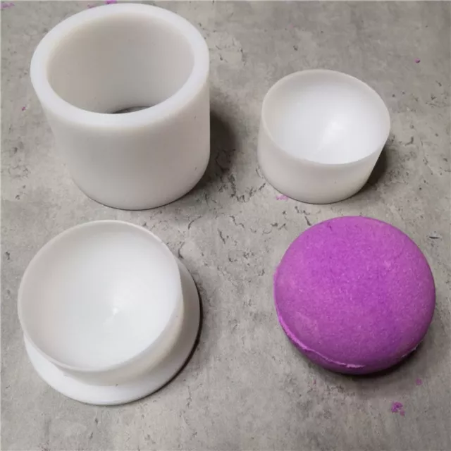 Plastic Bath Bomb Soap Mold 3D Soap Round Mould Shampoo Soap Mold  Soap Making