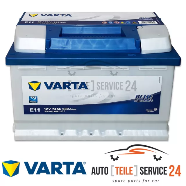 Starterbatterie Varta 5740120683132 Blue Dynamic für Audi Barreiros Bmw Chrysler