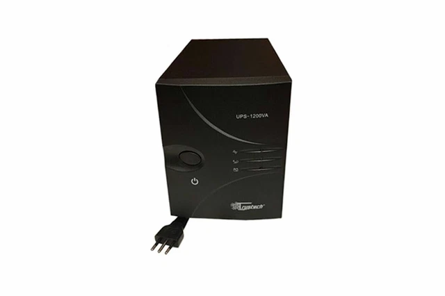 Alimentazione Emergenza Pc Modem UPS Gruppo Continuità 1200VA/700W | Stabilizzatore Tensione Per PC, Monitor, Telecamere, Modem | Display LED | 3 Prese Gruppo Continuità Con Display LED - Foto 13