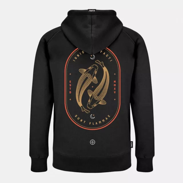 KUMU Hoody Maelstrom Black Zip Up *All Sizes* NEW Carp Fishing Jacket Clothing