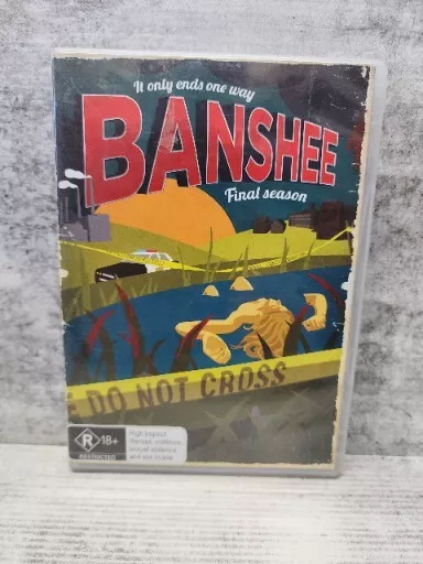 Banshee Season 4 - FINAL (DVD, 3-Disc Set)