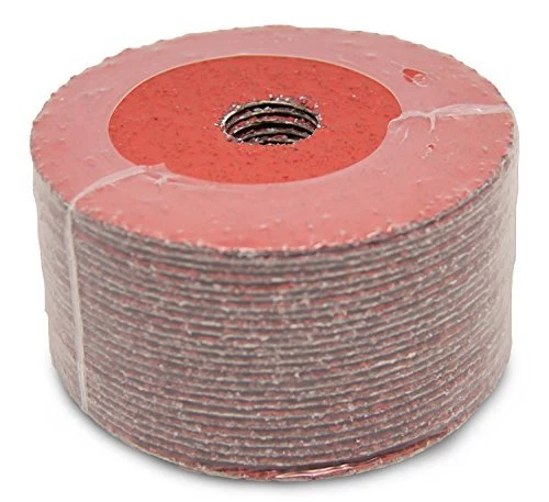 4-1/2" Premium Ceramic Resin Fiber Discs with Double Resin Bond 50 Grit