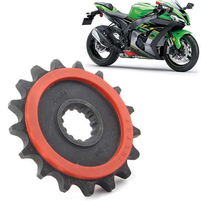 ​Engine Chain Drive Rubber Cushioned Front Sprocket 17T FOR Kawasaki ZX10R 11-18
