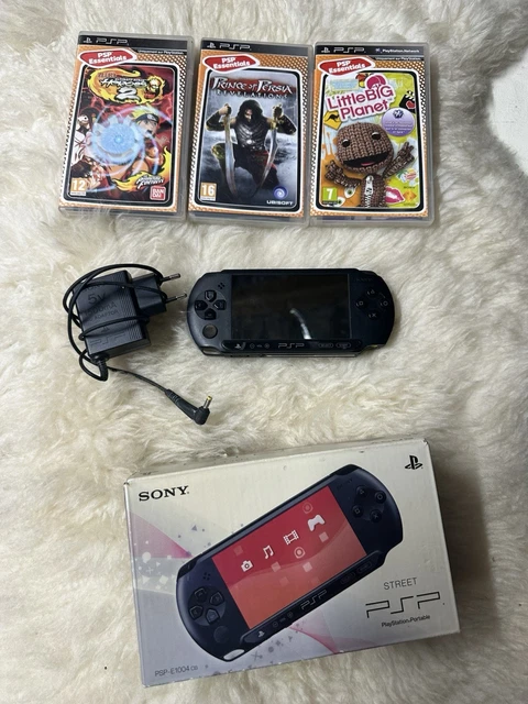 Console PSP STREET NOIR + GRAN TURISMO + LITTLE BIG PLANET - Sony - Pack - Couleur principale: Noir - Jeux vidéo