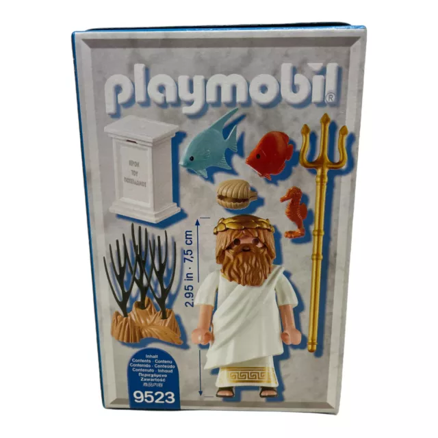 Playmobil Poseidon Griechische Götter Figur mit Zubehör 9523 History NEU OVP 2