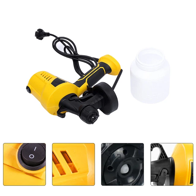 pulvérisateur de peinture électrique 800ml 500w pulvérisateur à gâteau au