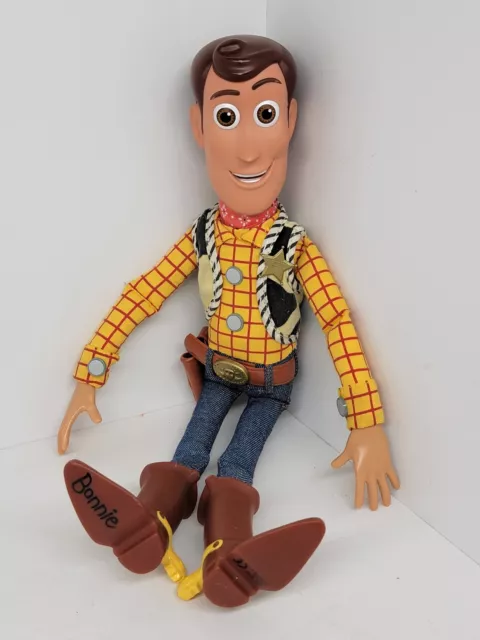 DISNEY TOY STORY 4 Woody Pull String Talking 16 Doll Bonnie No Hat $19.99  - PicClick