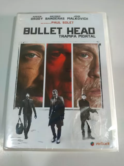 Bullet Head Piège Mortel Adrien Brody Drapeaux DVD Région 2 Espagnol Anglais