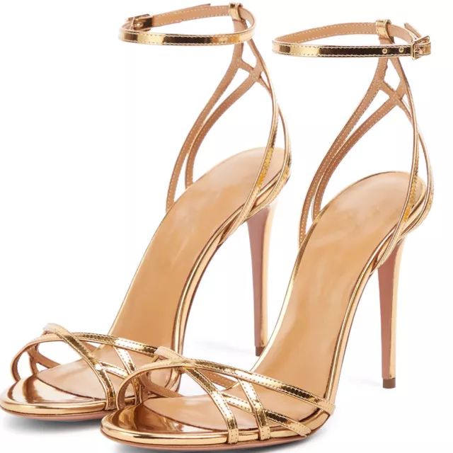 DECOLTE DONNA TACCO spillo 13 5cm aperta davanti con cinturino da 40 a 50 HSM EUR 29 99 PicClick IT
