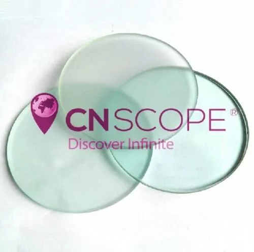 Microscope Specimen Stage Lab Glass Frosted Clear 95mm Diameter NEW FotoHigh