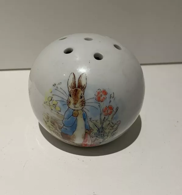 Olla vintage Peter Rabbit Pomander podrido recargable colgante