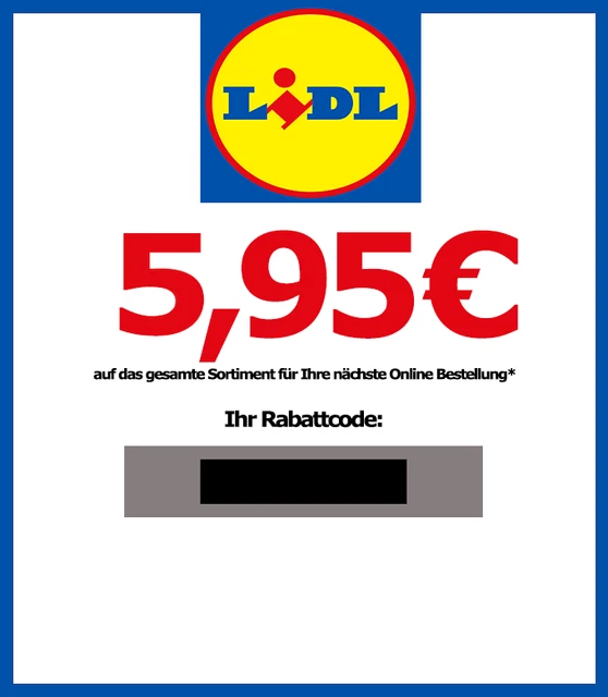 ⭐ Lidl Gutschein 5,95 € Rabatt  eCoupon per Nachricht [SOFORTVERSAND!] 2
