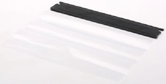 Securikey INDEX CARD HOLDER Clear Wallet With PVC Spine *UK Brand