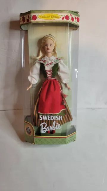 Swedish Barbie Dolls of the World Collector Edition Doll Mattel #24672 (1999)