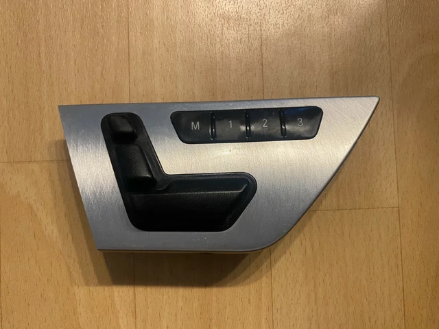 2 Boutons De Réglage Appuie-tête Pour Mercedes Classe C/E W212 2009-2015 – Noir – Soarhorse